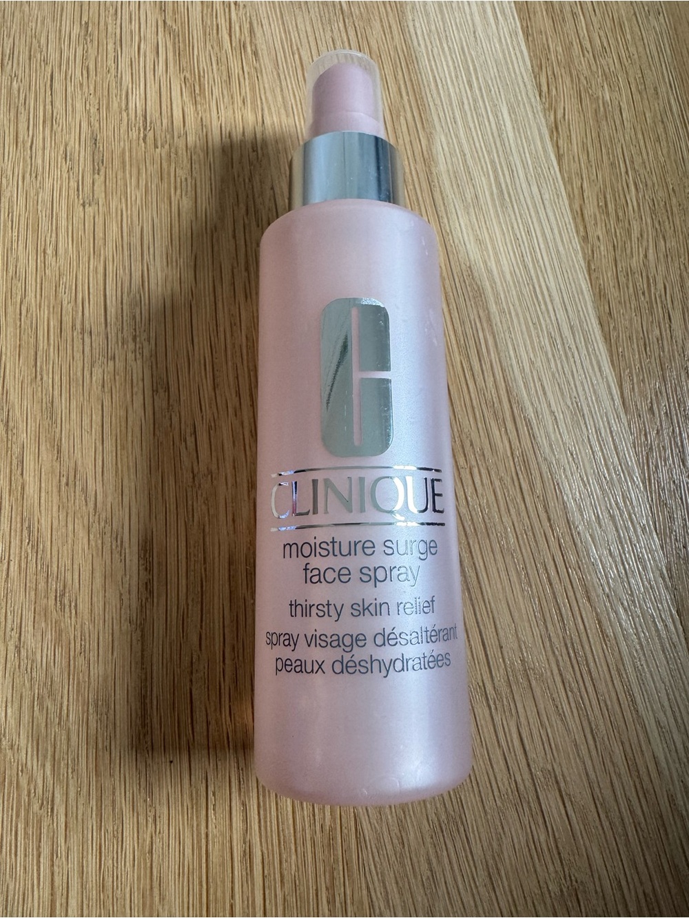 New without box - Clinique Pink Moisture Surge Face Spray Hydrating Mist